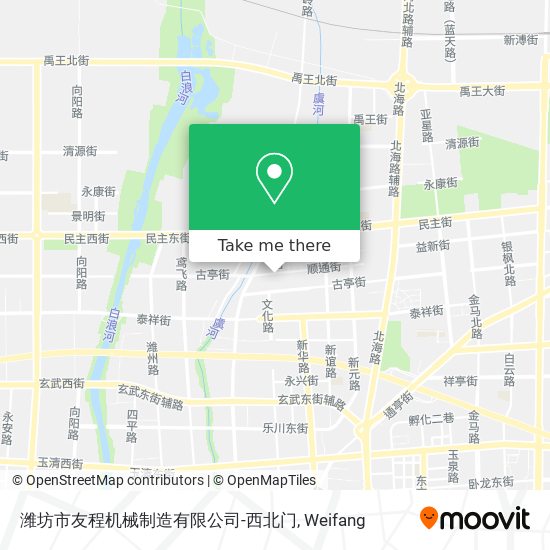 潍坊市友程机械制造有限公司-西北门 map