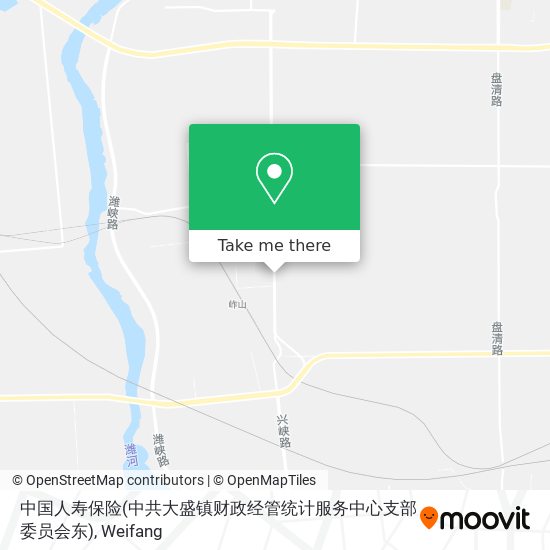 中国人寿保险(中共大盛镇财政经管统计服务中心支部委员会东) map