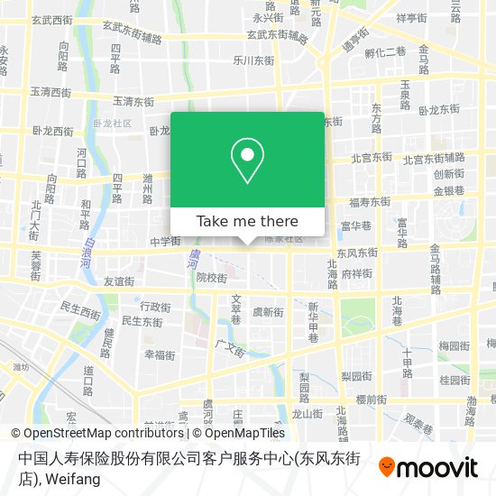 中国人寿保险股份有限公司客户服务中心(东风东街店) map