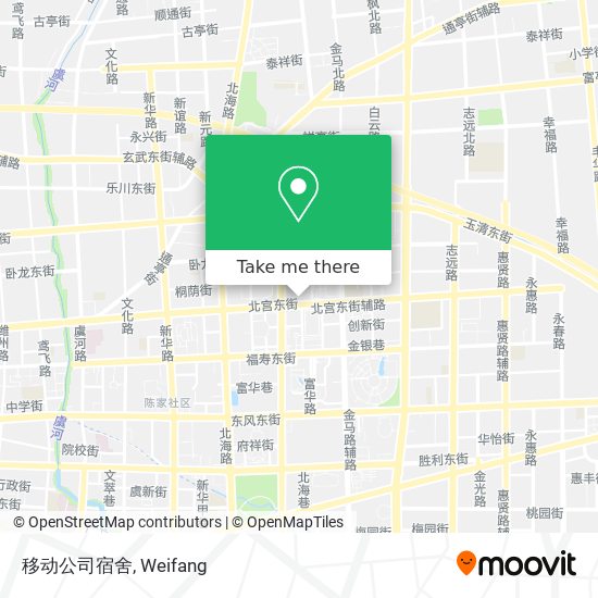 移动公司宿舍 map