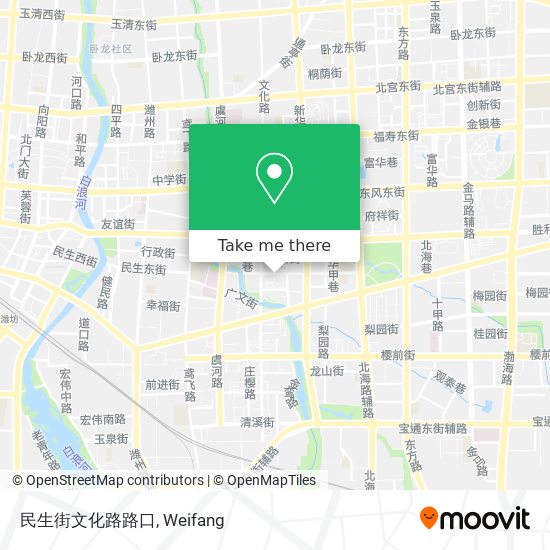 民生街文化路路口 map
