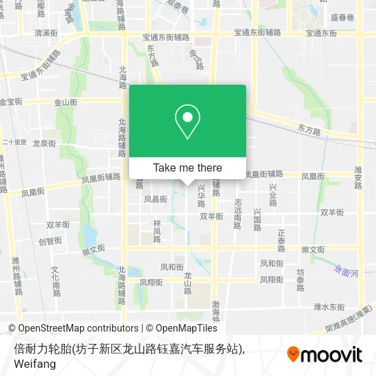 倍耐力轮胎(坊子新区龙山路钰嘉汽车服务站) map
