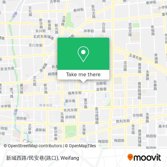 新城西路/民安巷(路口) map