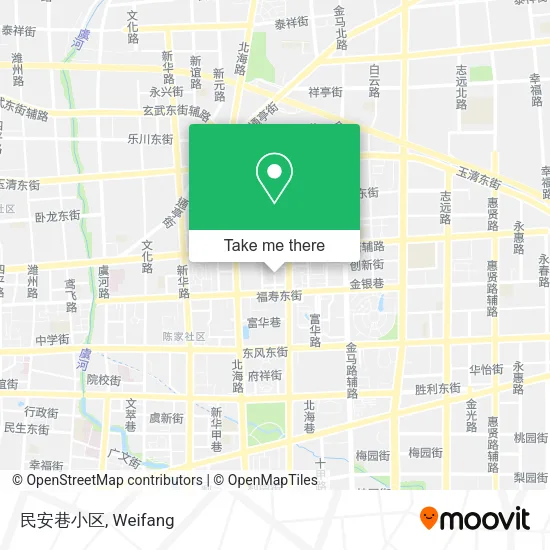 民安巷小区 map