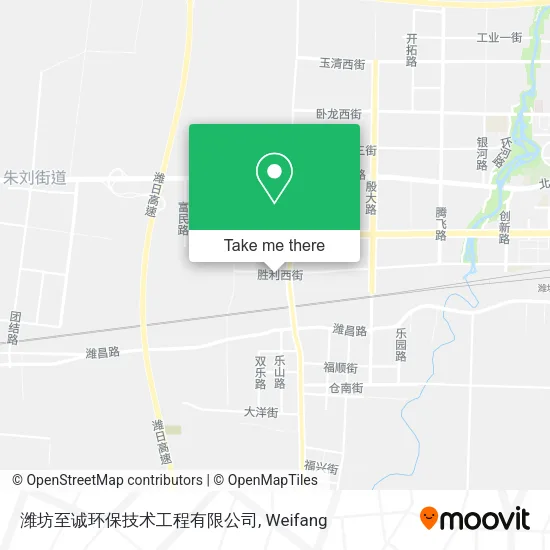 潍坊至诚环保技术工程有限公司 map