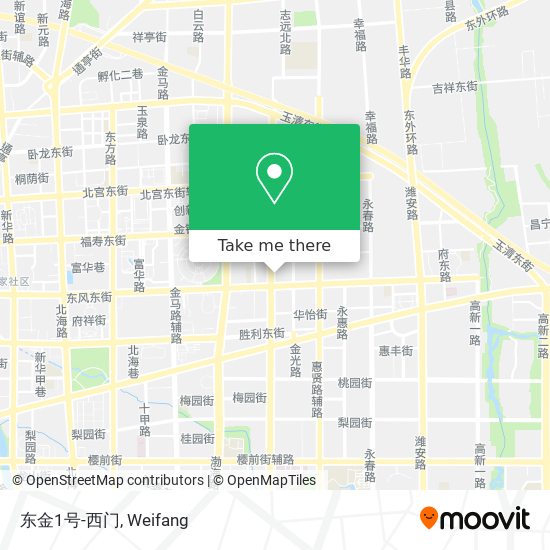 东金1号-西门 map