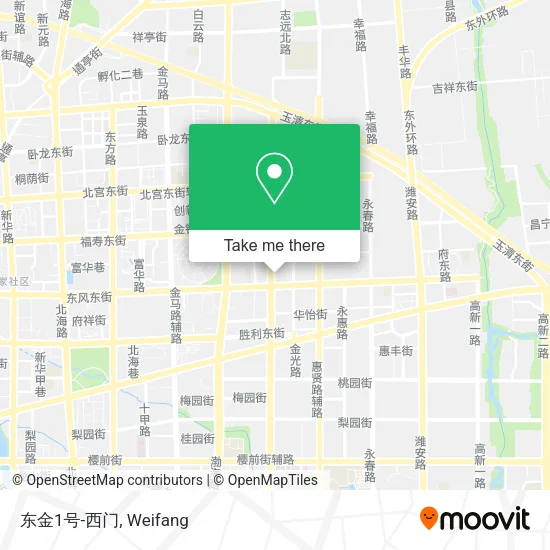 东金1号-西门 map