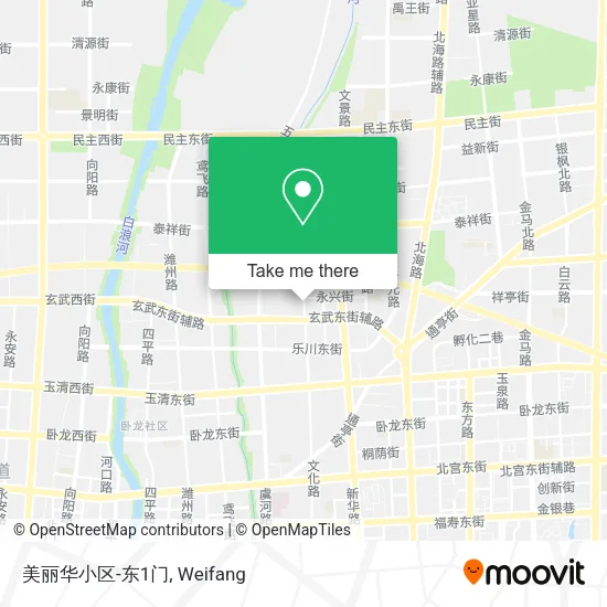 美丽华小区-东1门 map