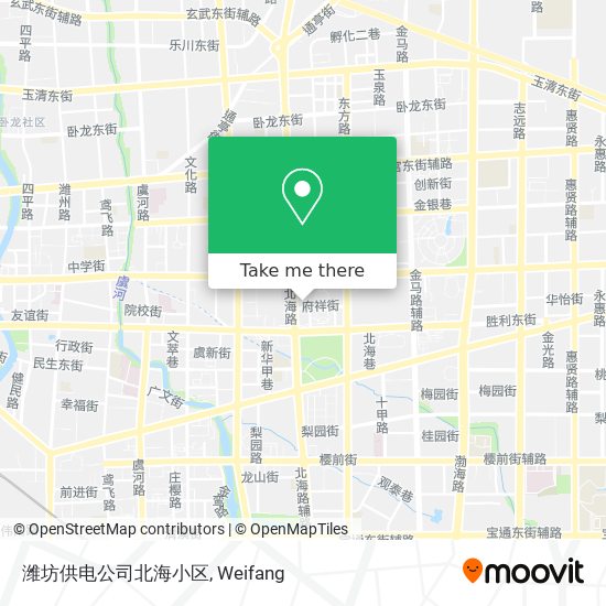 潍坊供电公司北海小区 map