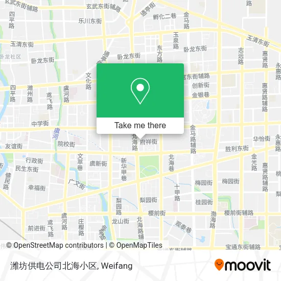 潍坊供电公司北海小区 map