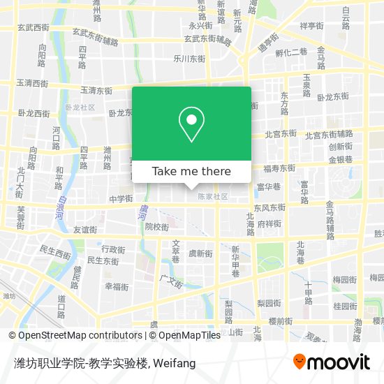 潍坊职业学院-教学实验楼 map