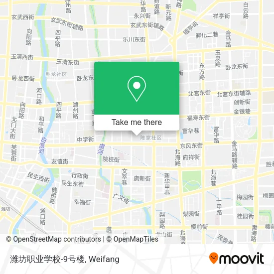 潍坊职业学校-9号楼 map