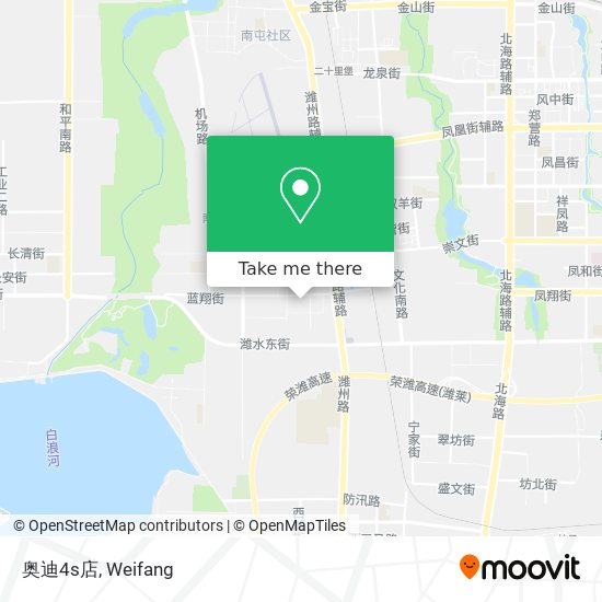 奥迪4s店 map