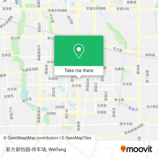 新方新怡园-停车场 map