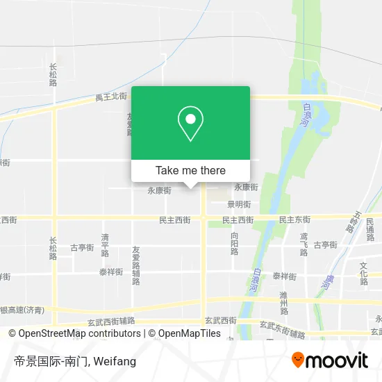 帝景国际-南门 map