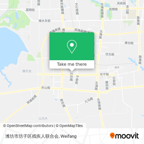 潍坊市坊子区残疾人联合会 map