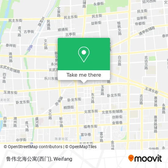 鲁伟北海公寓(西门) map