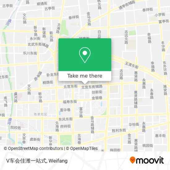 V车会佳潍一站式 map