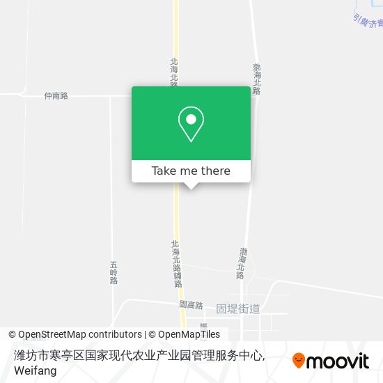 潍坊市寒亭区国家现代农业产业园管理服务中心 map