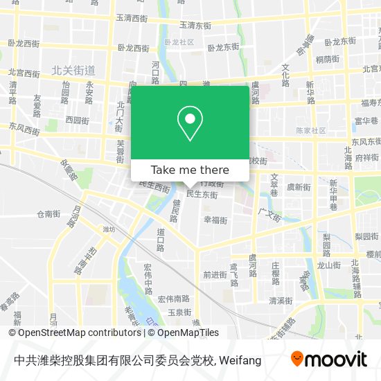中共潍柴控股集团有限公司委员会党校 map