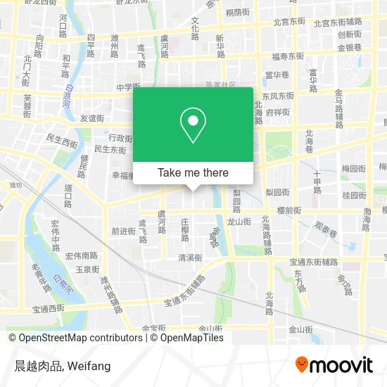 晨越肉品 map