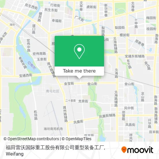 福田雷沃国际重工股份有限公司重型装备工厂 map