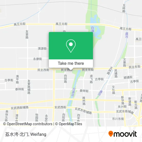 荔水湾-北门 map