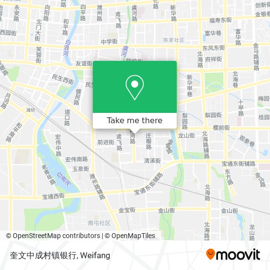 奎文中成村镇银行 map
