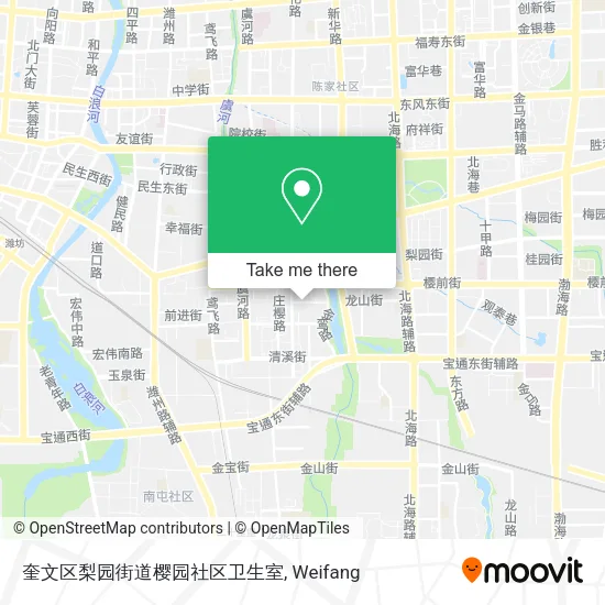 奎文区梨园街道樱园社区卫生室 map