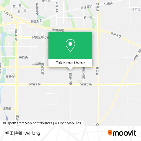 福田快餐 map