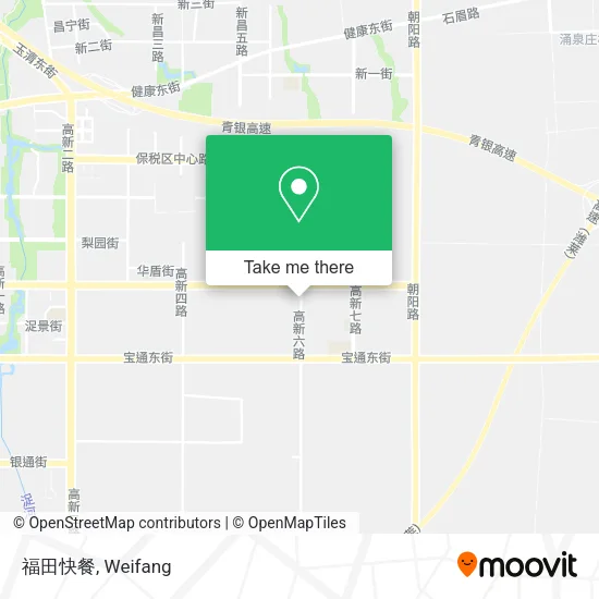 福田快餐 map