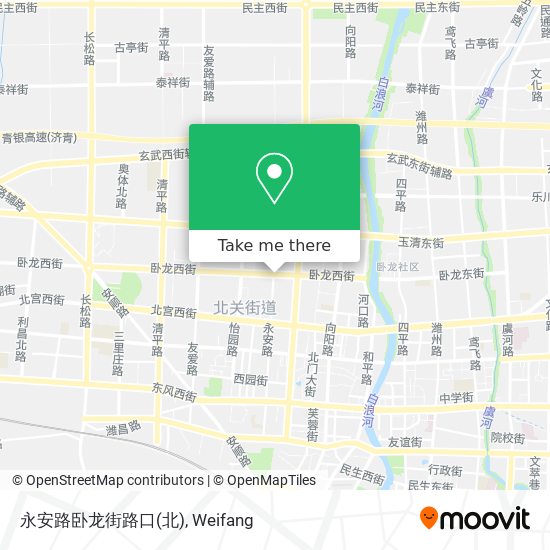 永安路卧龙街路口(北) map