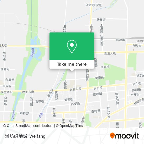 潍坊绿地城 map