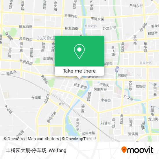 丰橘园大厦-停车场 map