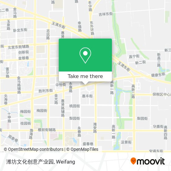 潍坊文化创意产业园 map