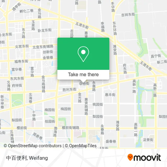 中百便利 map