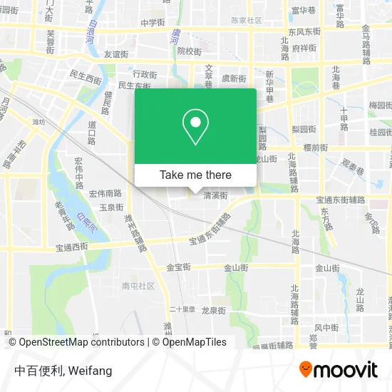 中百便利 map