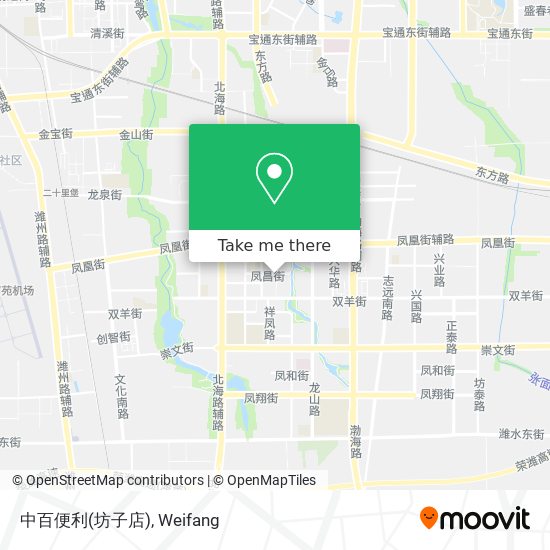中百便利(坊子店) map