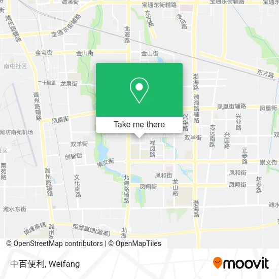 中百便利 map