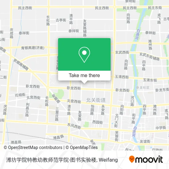 潍坊学院特教幼教师范学院-图书实验楼 map