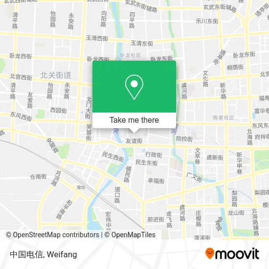 中国电信 map