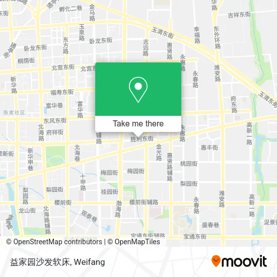 益家园沙发软床 map