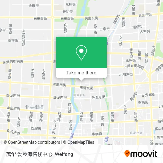 茂华·爱琴海售楼中心 map