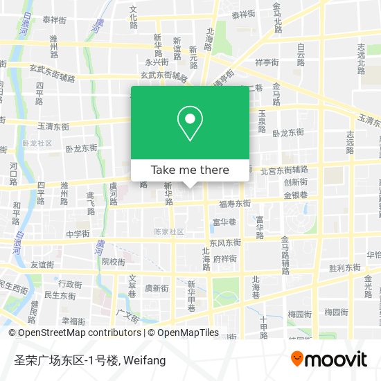 圣荣广场东区-1号楼 map
