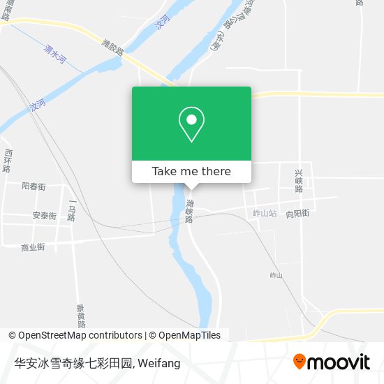 华安冰雪奇缘七彩田园 map