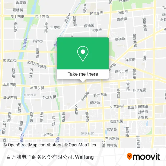 百万航电子商务股份有限公司 map