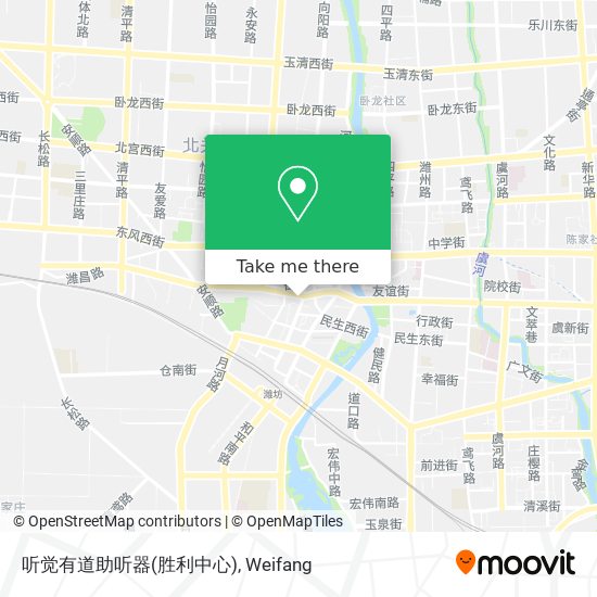 听觉有道助听器(胜利中心) map