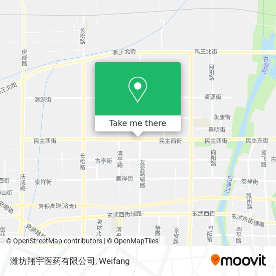 潍坊翔宇医药有限公司 map