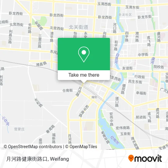 月河路健康街路口 map