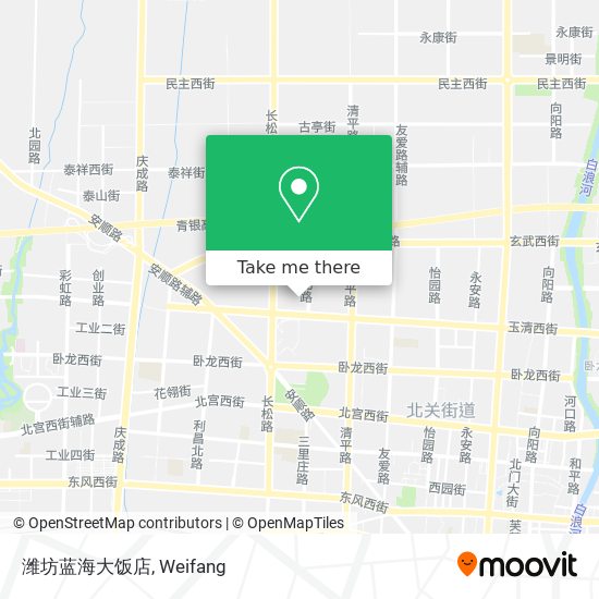 潍坊蓝海大饭店 map